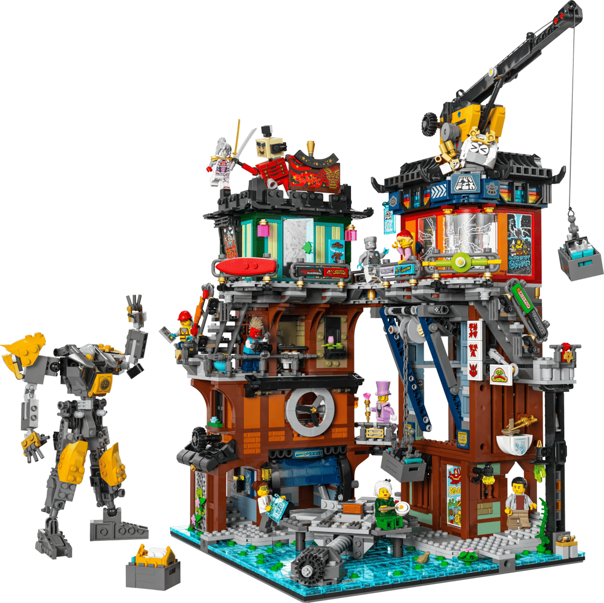LEGO Ninjago City werkplaatsen - 71837