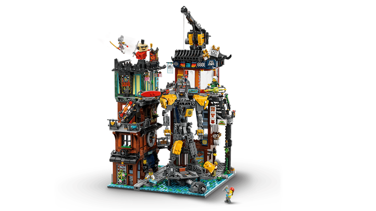 LEGO Ninjago City werkplaatsen - 71837