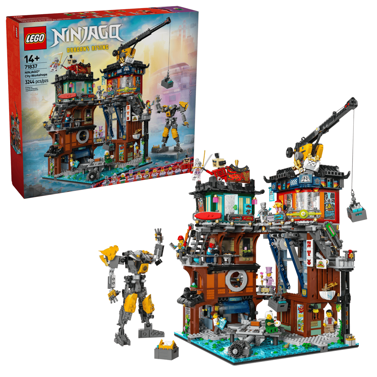 LEGO Ninjago City werkplaatsen - 71837