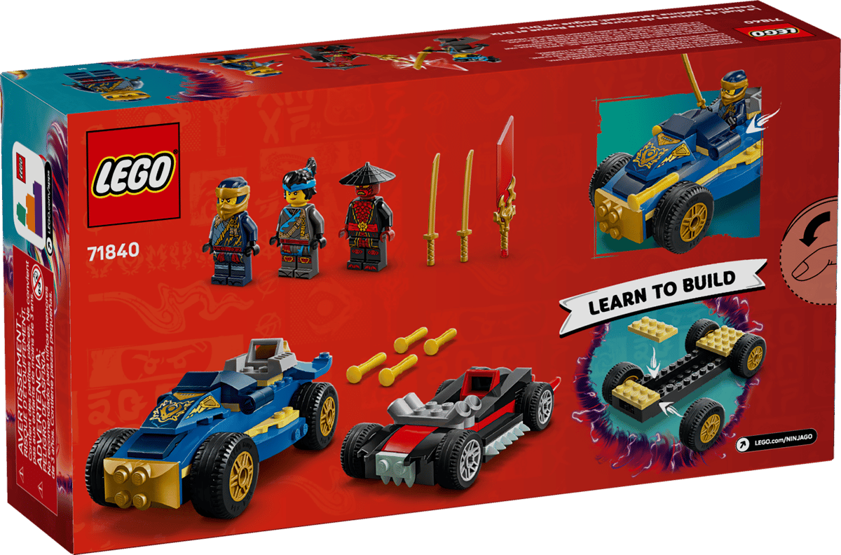 LEGO Ninjago Rogue vs. Drix racewagenduel - 71840