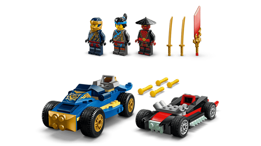 LEGO Ninjago Rogue vs. Drix racewagenduel - 71840