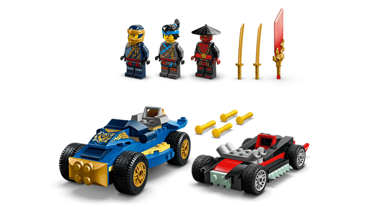 LEGO Ninjago Rogue vs. Drix racewagenduel - 71840