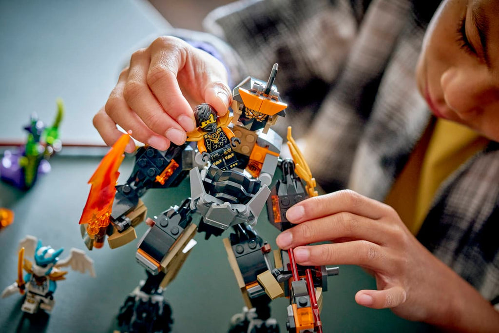 LEGO Ninjago Cole's missiemecha en draak Zane - 71854