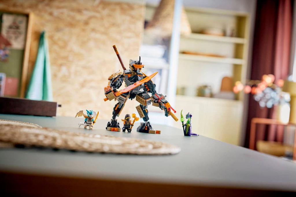 LEGO Ninjago Cole's missiemecha en draak Zane - 71854