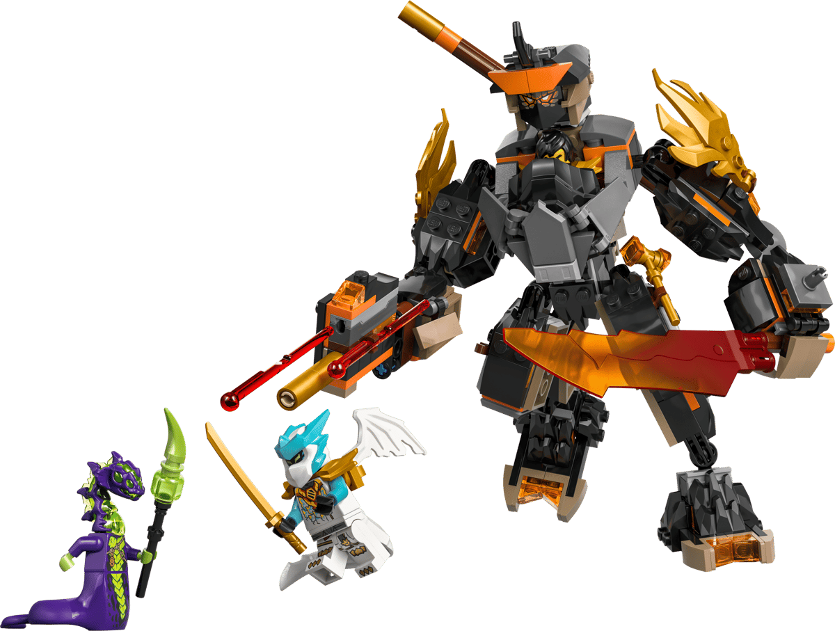 LEGO Ninjago Cole's missiemecha en draak Zane - 71854