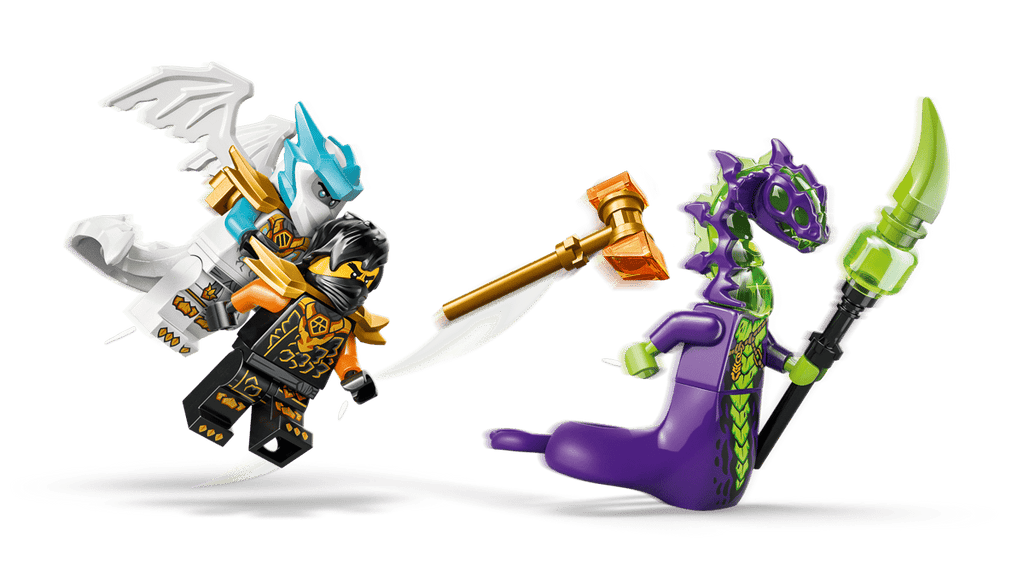 LEGO Ninjago Cole's missiemecha en draak Zane - 71854
