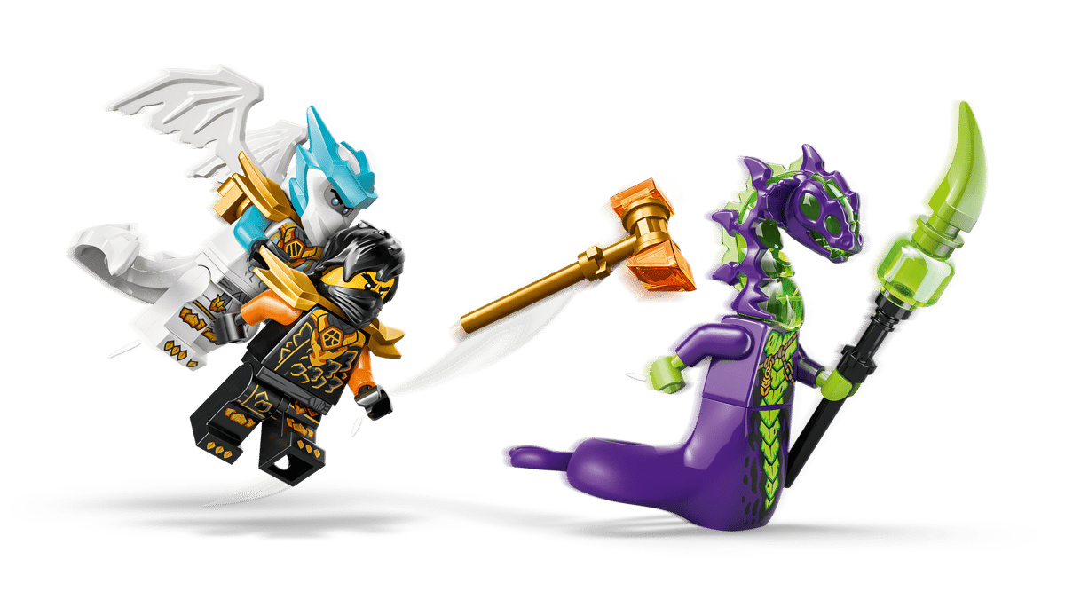 LEGO Ninjago Cole's missiemecha en draak Zane - 71854