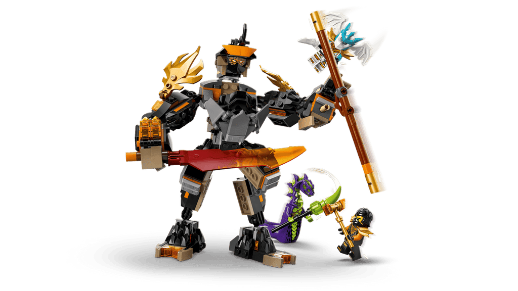 LEGO Ninjago Cole's missiemecha en draak Zane - 71854