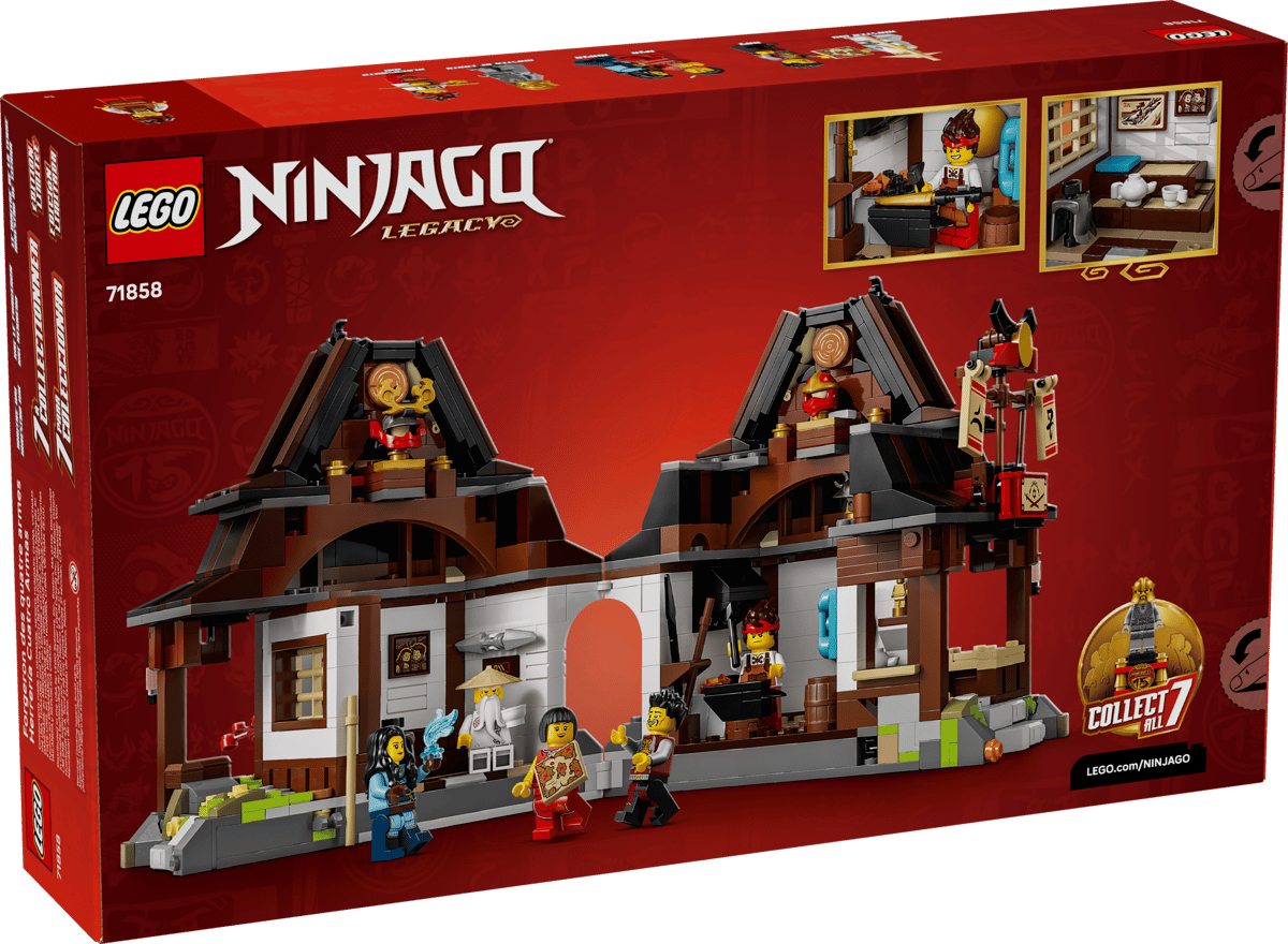 LEGO Ninjago 15-jarig Jubileum: Smederij De Vier Wapens - 71858