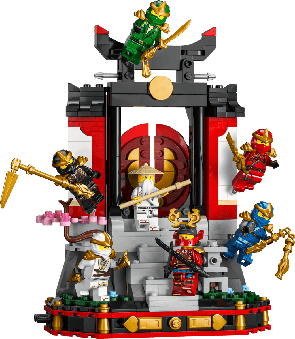 LEGO Ninjago 15-jarig Jubileum: Display met ninjapersonages - 71866