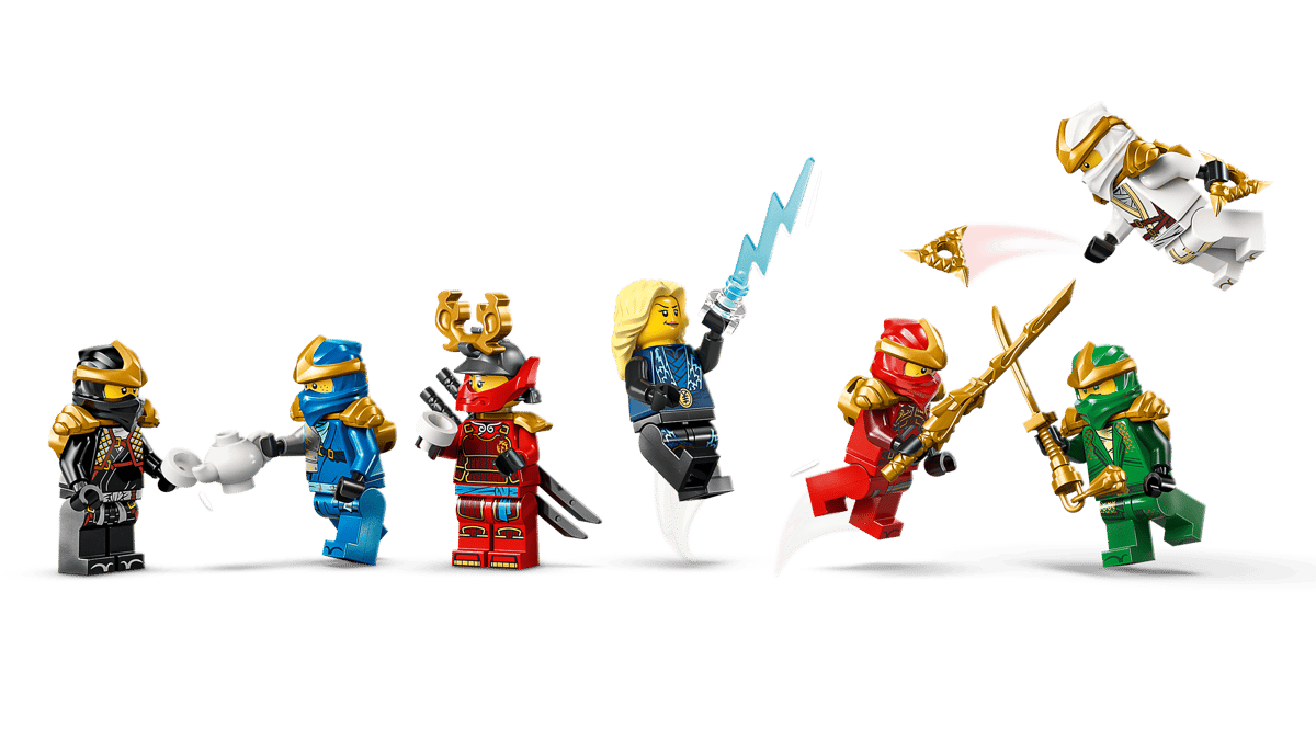 LEGO Ninjago 15-jarig Jubileum: Display met ninjapersonages - 71866