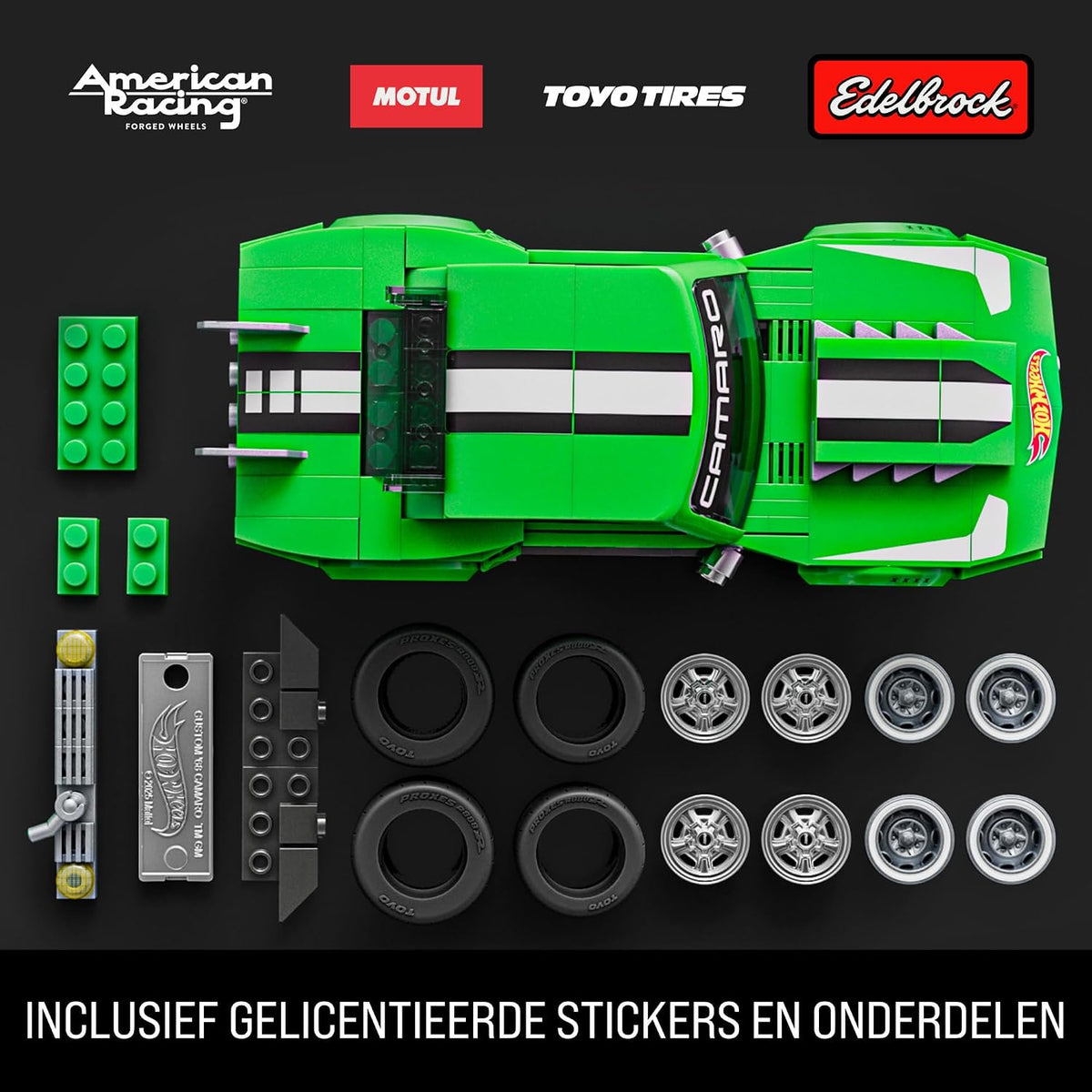 Mattel Brick Shop Hot Wheels Custom '68 Camaro