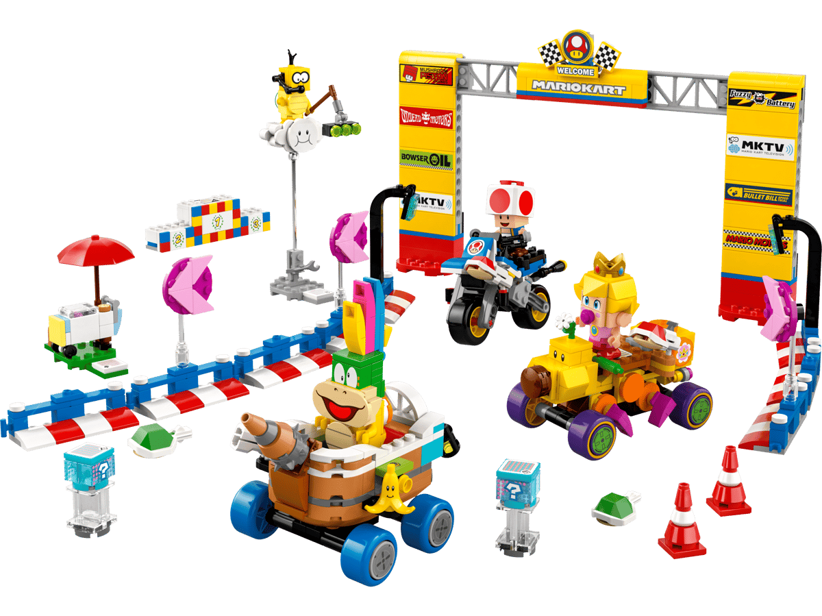 LEGO Super Mario: Mario Kart – Baby Peach en grand prix - 72036