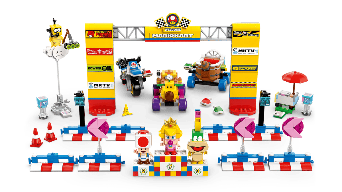 LEGO Super Mario: Mario Kart – Baby Peach en grand prix - 72036