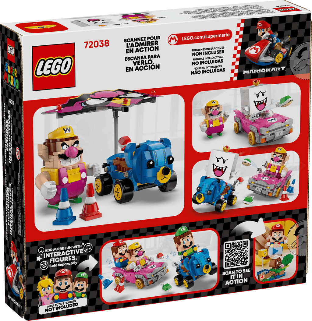 LEGO Super Mario: Mario Kart – Wario en King Boo - 72038