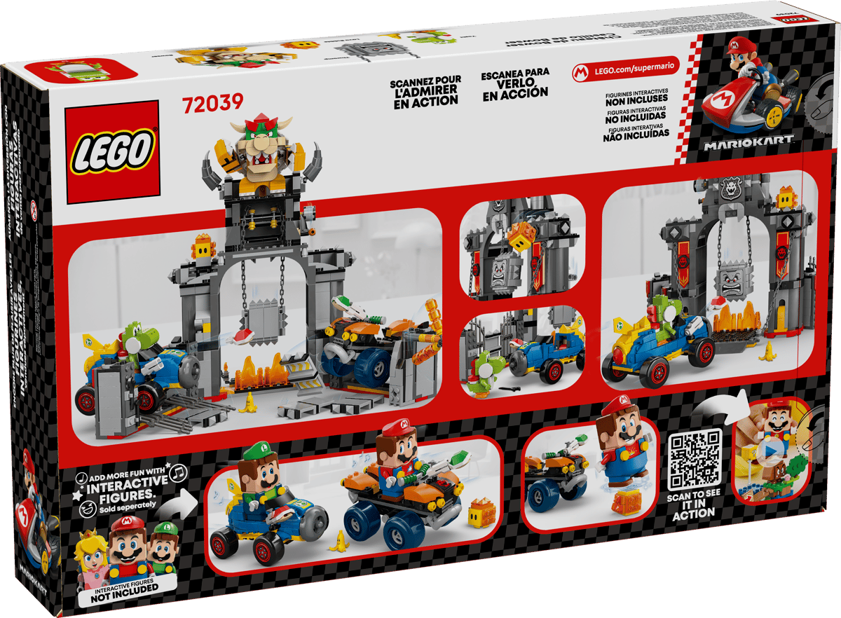 LEGO Super Mario: Mario Kart – Bowsers Kasteel - 72039