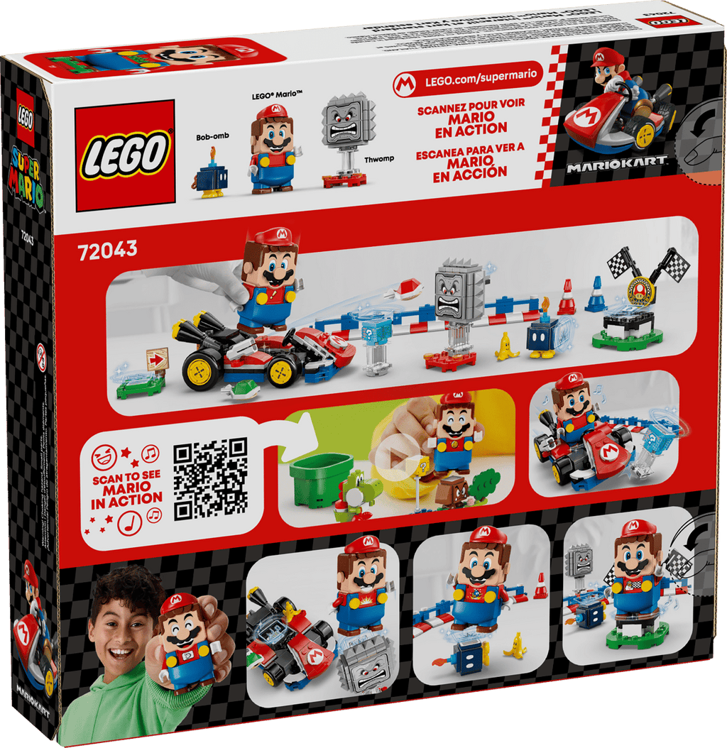 LEGO Super Mario Interactieve LEGO Mario en standaardkart - 72043