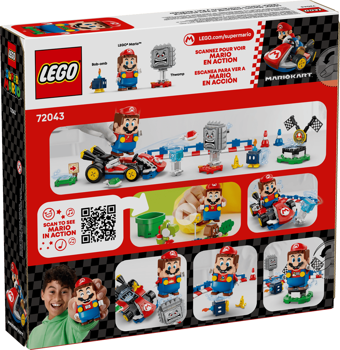 LEGO Super Mario Interactieve LEGO Mario en standaardkart - 72043