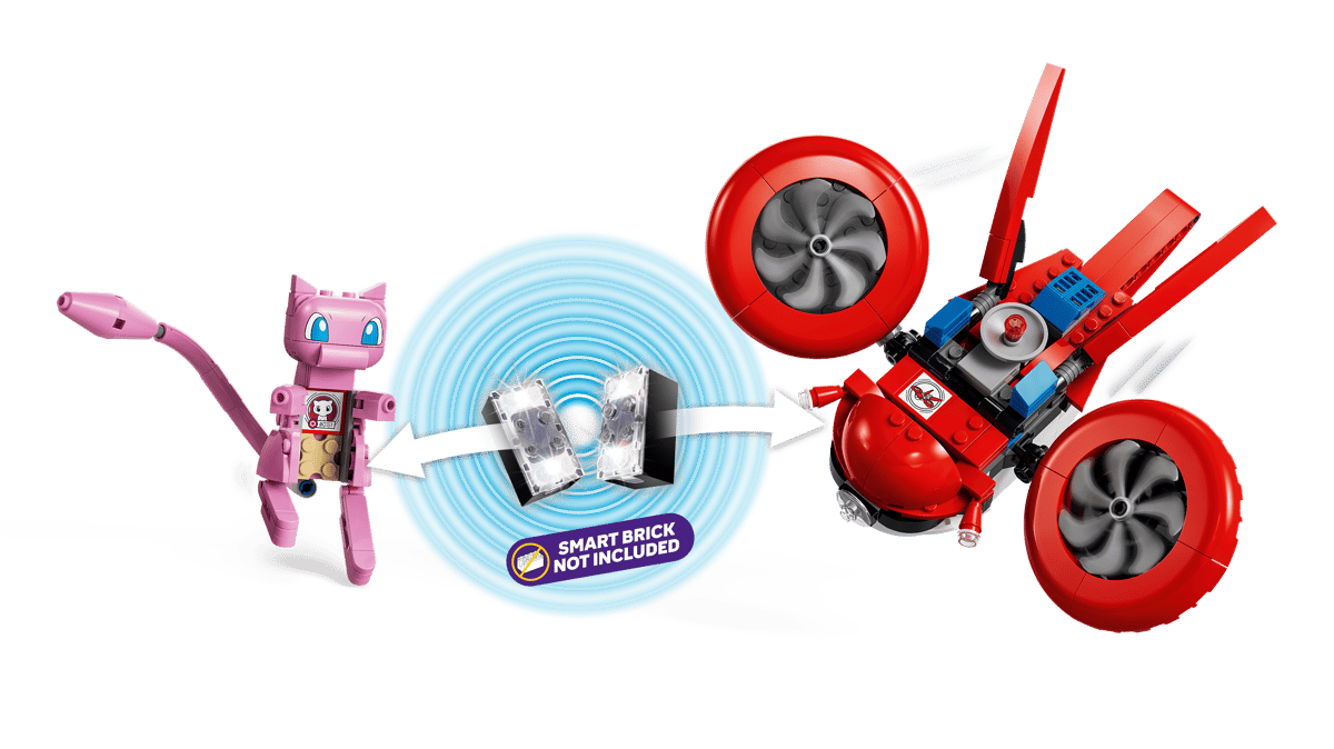 LEGO Pokémon SMART Play: Dronezoektocht naar Mythische Mew - 72161