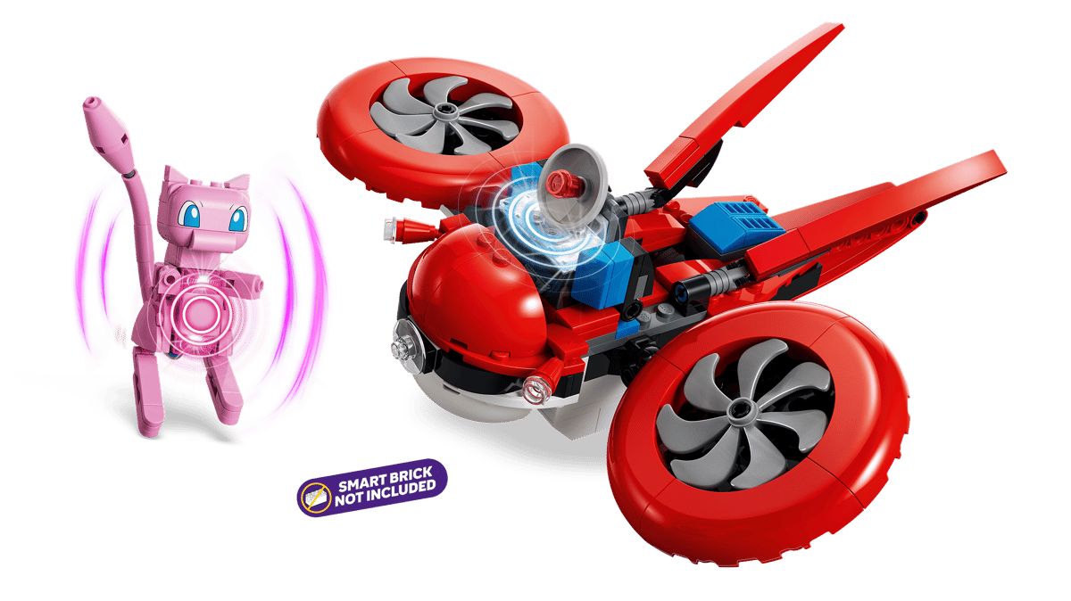 LEGO Pokémon SMART Play: Dronezoektocht naar Mythische Mew - 72161