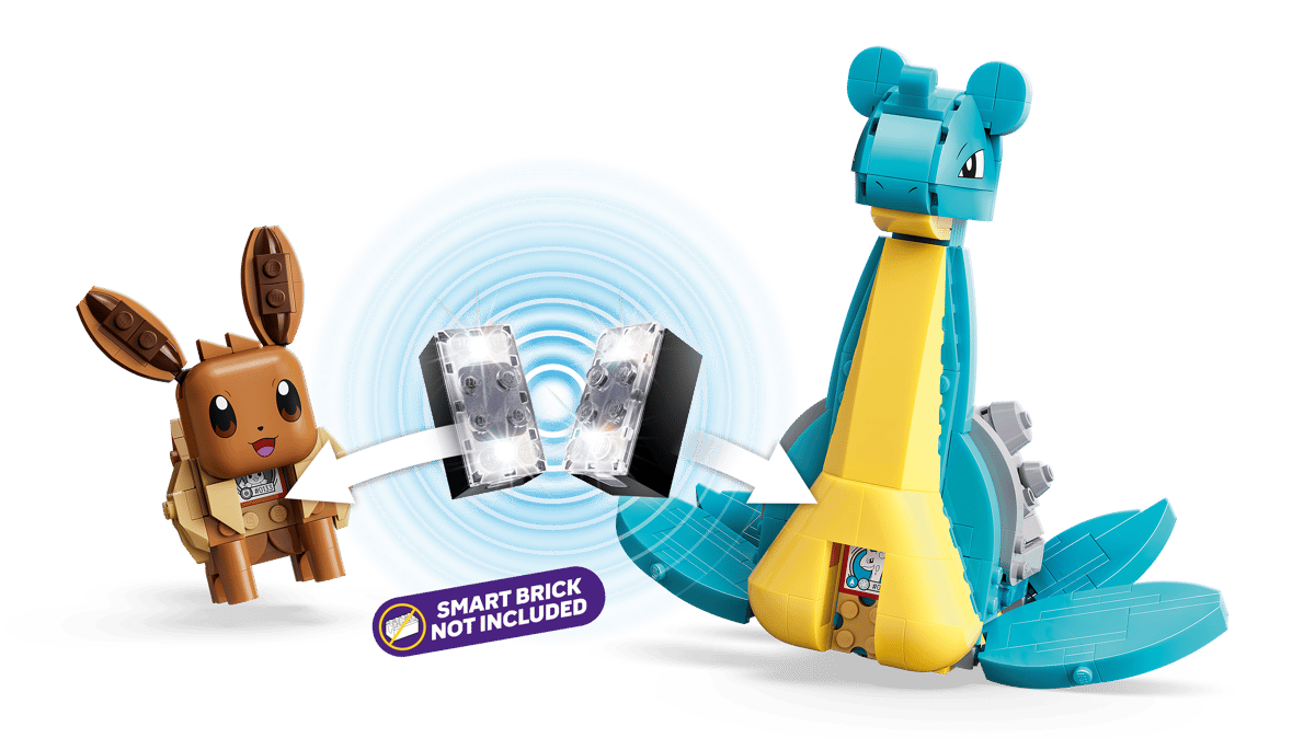 LEGO Pokémon SMART Play: Schatzoeken met Eevee en Lapras - 72162