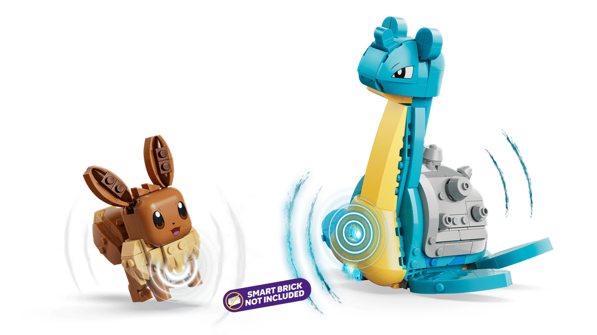 LEGO Pokémon SMART Play: Schatzoeken met Eevee en Lapras - 72162