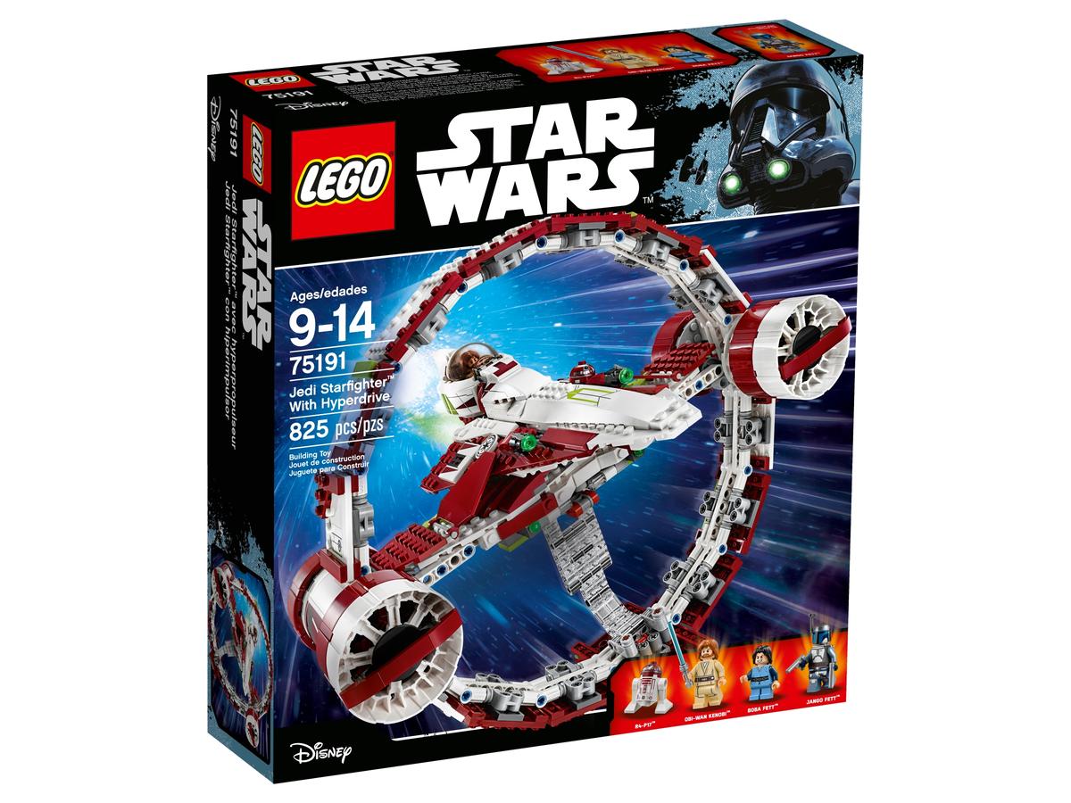 LEGO Star Wars Jedi Starfighter met Hyperdrive - 75191