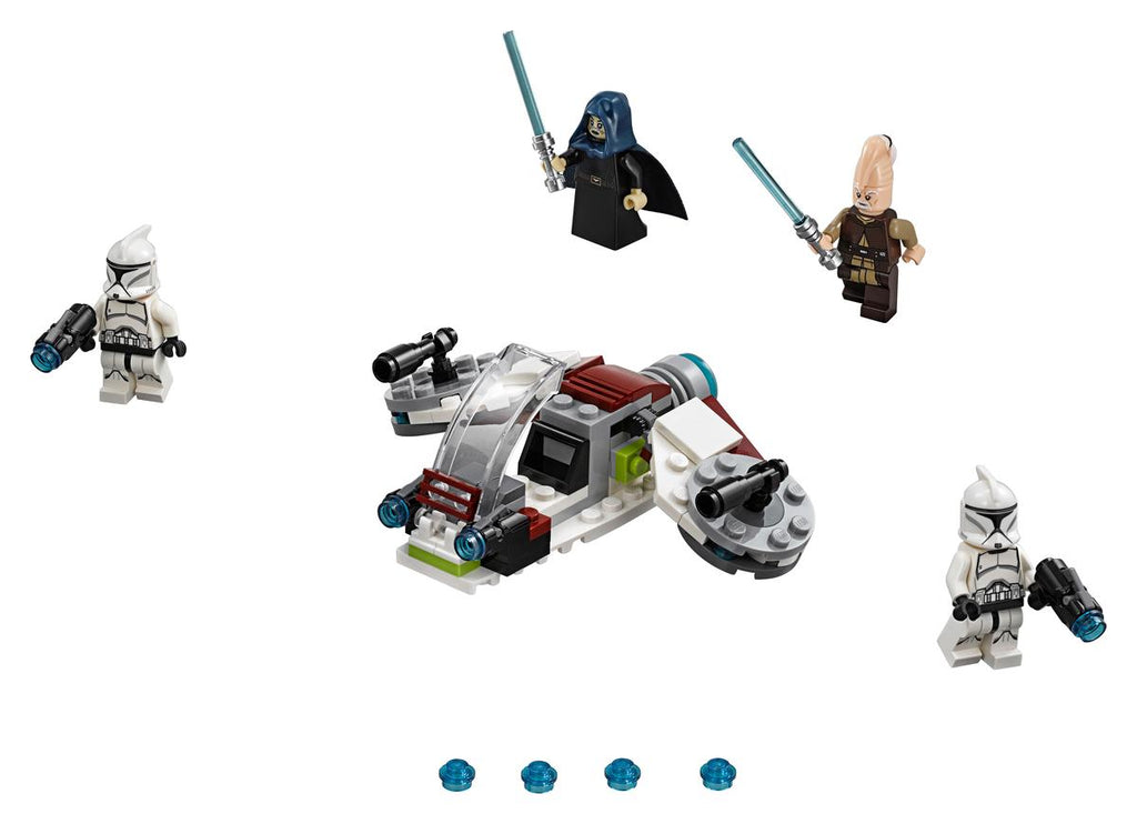 LEGO Star Wars Jedi en Clone Troopers Battle Pack - 75206