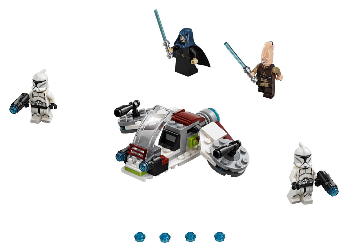 LEGO Star Wars Jedi en Clone Troopers Battle Pack - 75206