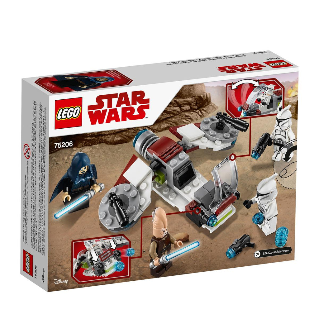 LEGO Star Wars Jedi en Clone Troopers Battle Pack - 75206