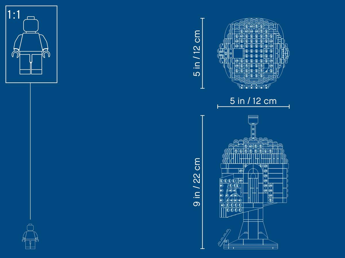 LEGO Star Wars Boba Fett helm - 75277