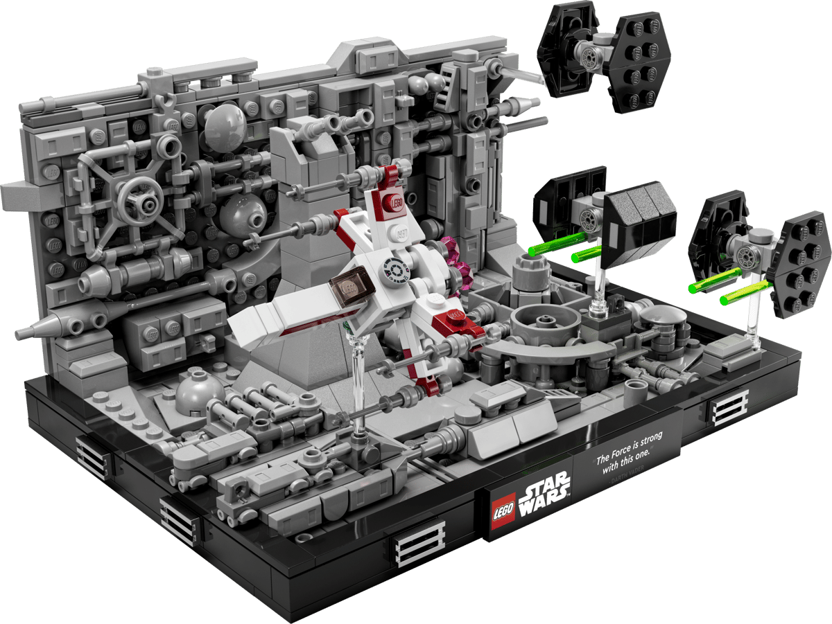 LEGO Star Wars Death Star Trench Run diorama - 75329