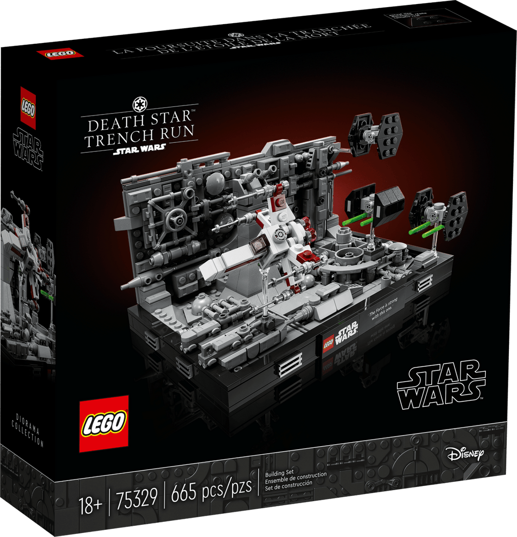 LEGO Star Wars Death Star Trench Run diorama - 75329