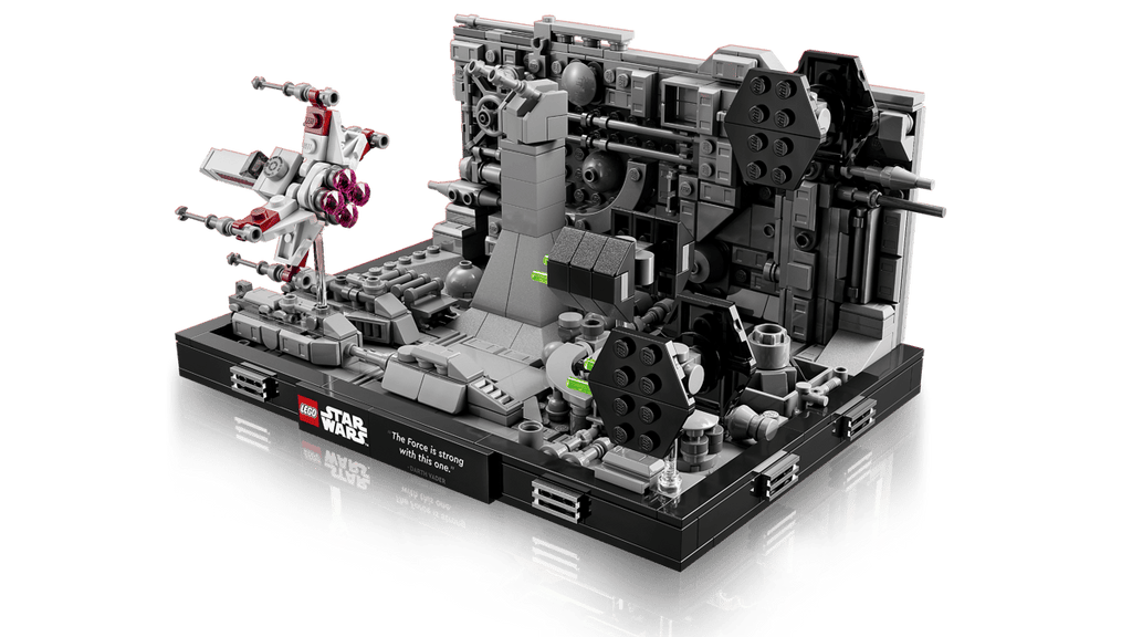 LEGO Star Wars Death Star Trench Run diorama - 75329