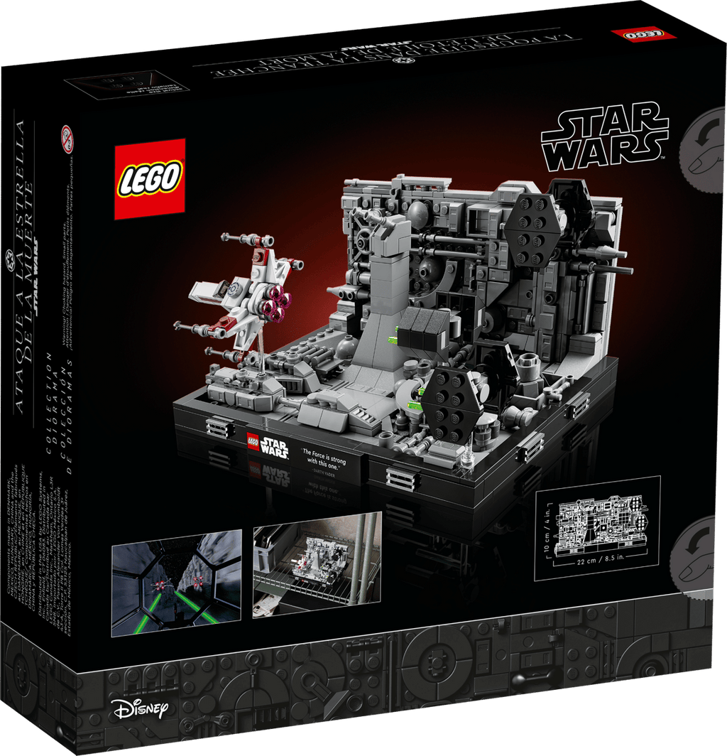LEGO Star Wars Death Star Trench Run diorama - 75329