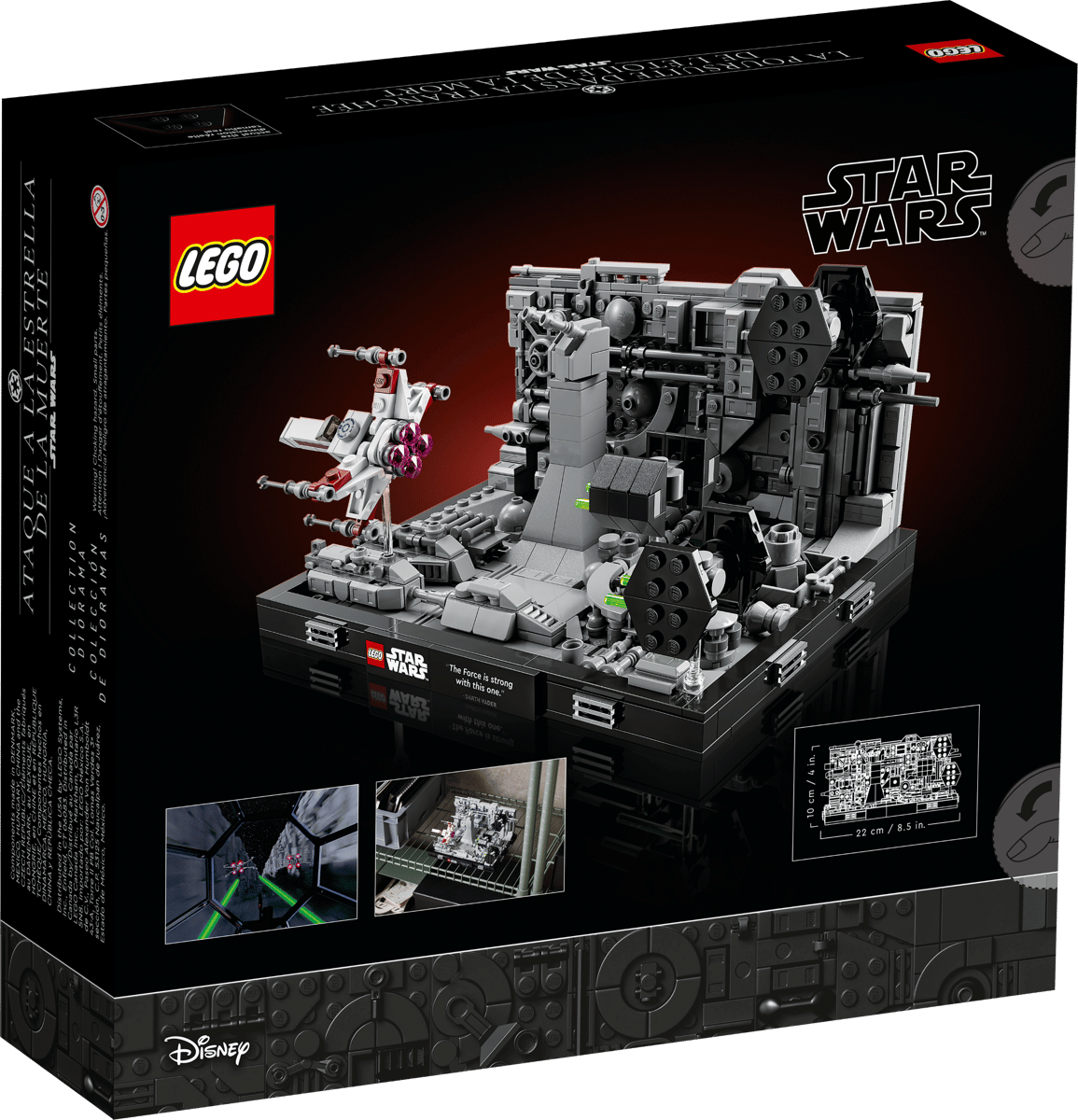 LEGO Star Wars Death Star Trench Run diorama - 75329