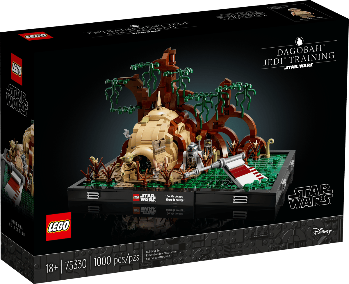 LEGO Star Wars Jedi Training op Dagobah Diorama - 75330