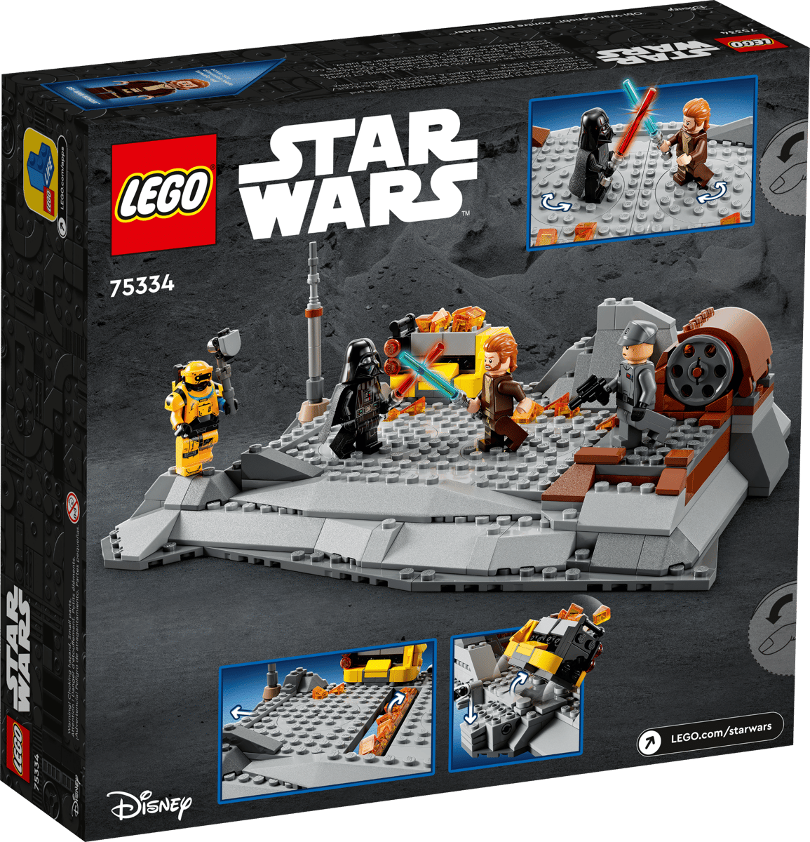LEGO Star Wars Obi-Wan Kenobi vs. Darth Vader - 75334