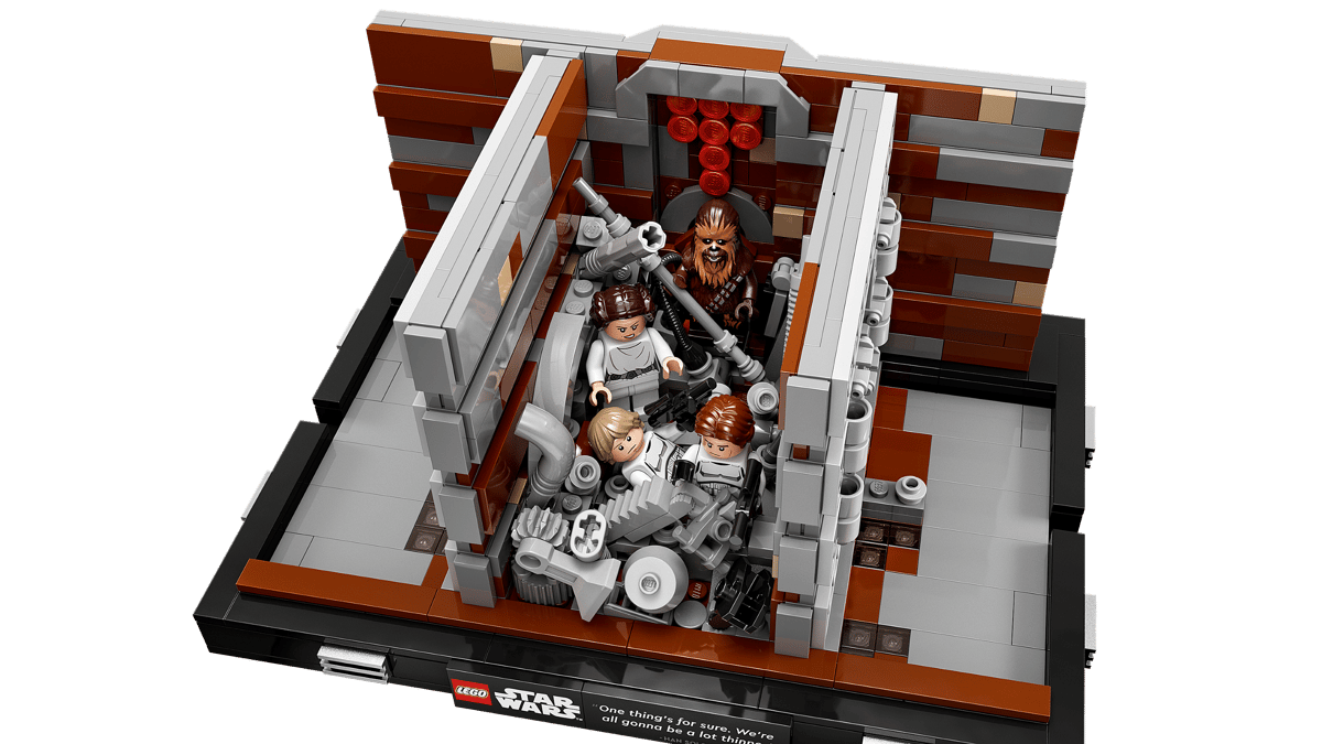 LEGO Star Wars Death Star Afvalpers diorama - 75339