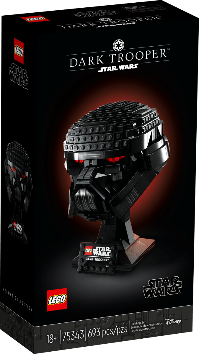 LEGO Star Wars Dark Trooper helm - 75343