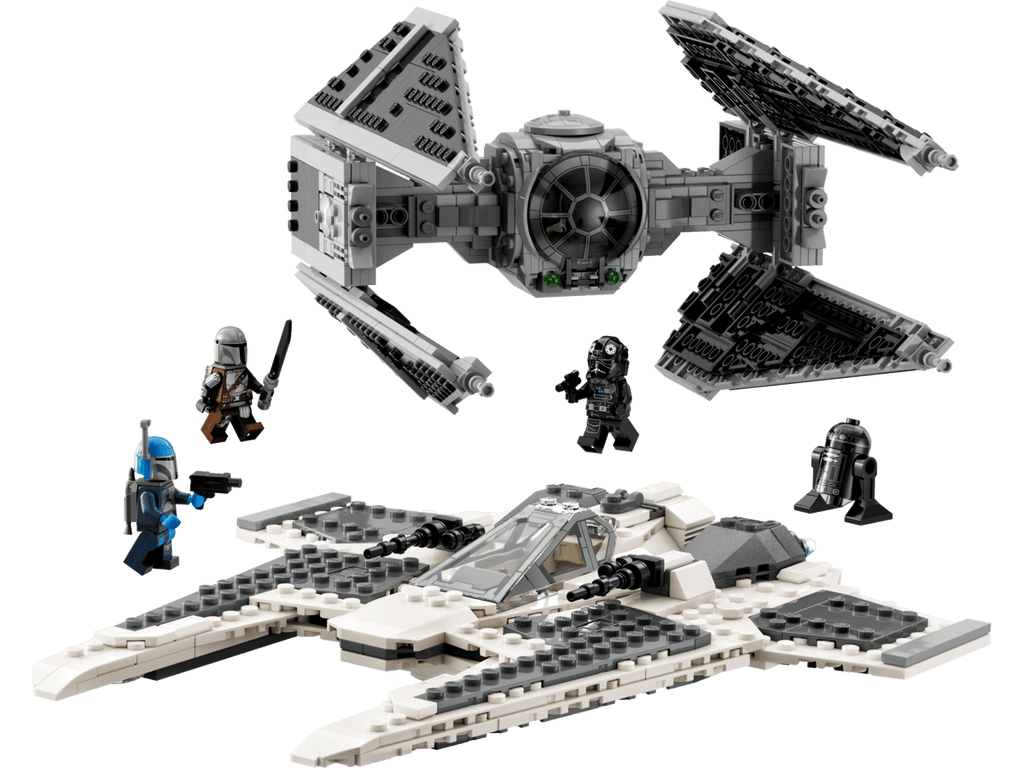 LEGO Star Wars Mandalorian Fang Fighter vs. TIE Interceptor - 75348