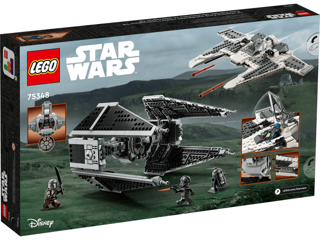 LEGO Star Wars Mandalorian Fang Fighter vs. TIE Interceptor - 75348