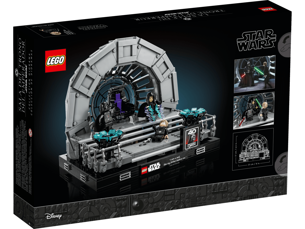 LEGO Star War Troonzaal van de keizer diorama - 75352