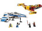 LEGO Star Wars New Republic E-wing vs. Shin Hati's Starfighter - 75364