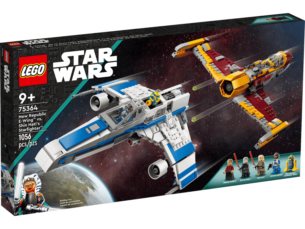 LEGO Star Wars New Republic E-wing vs. Shin Hati's Starfighter - 75364