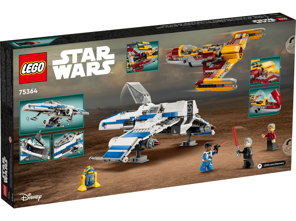 LEGO Star Wars New Republic E-wing vs. Shin Hati's Starfighter - 75364