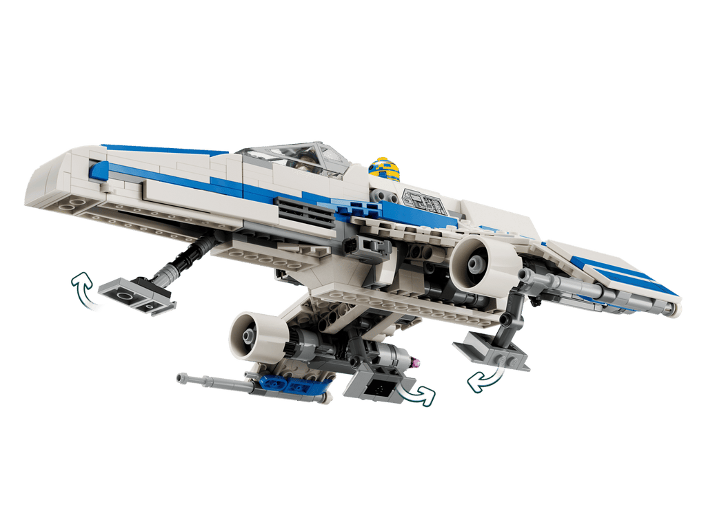 LEGO Star Wars New Republic E-wing vs. Shin Hati's Starfighter - 75364