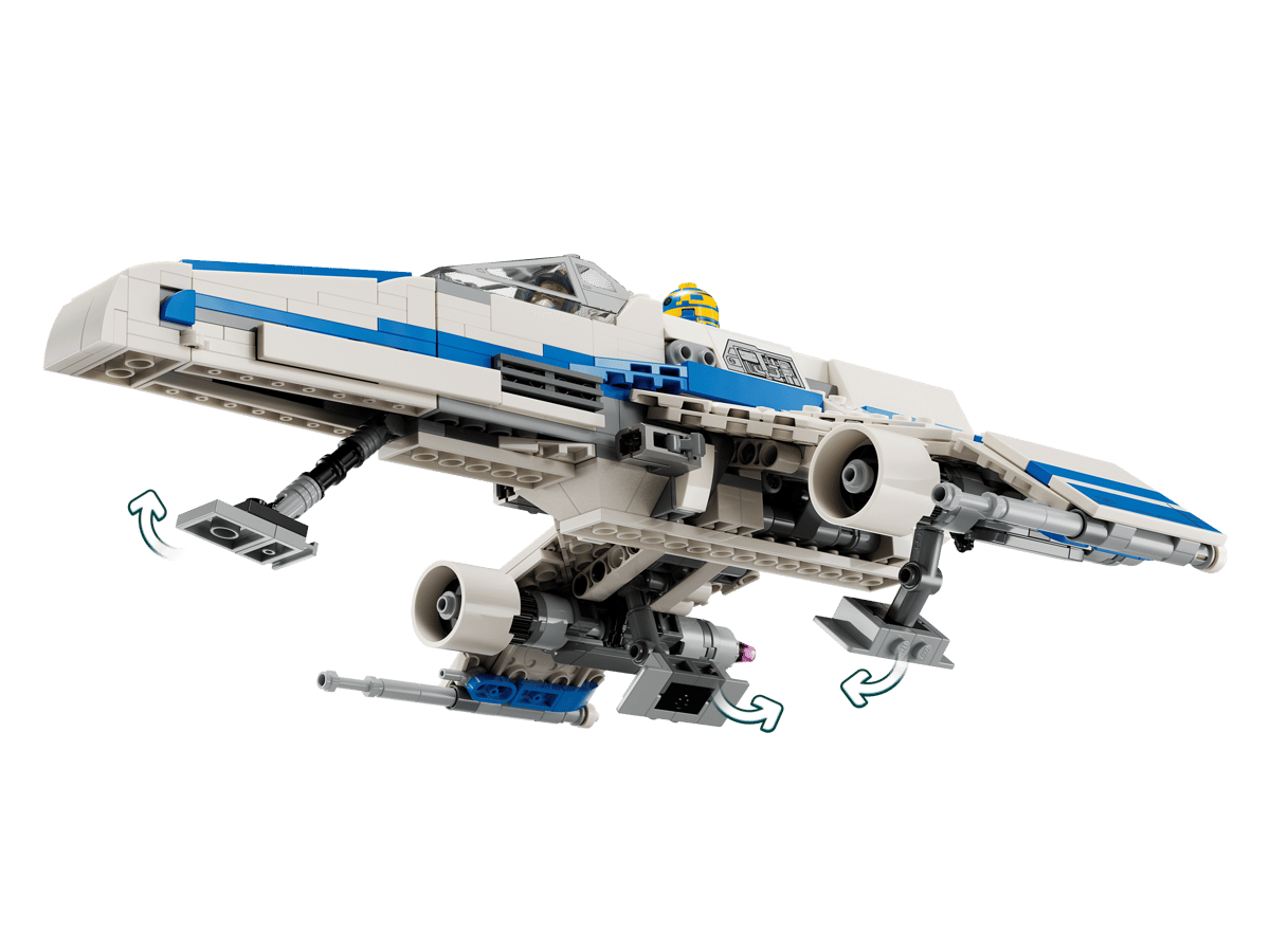 LEGO Star Wars New Republic E-wing vs. Shin Hati's Starfighter - 75364