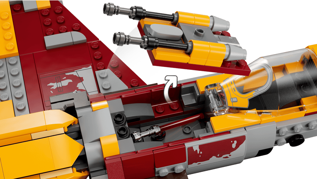 LEGO Star Wars New Republic E-wing vs. Shin Hati's Starfighter - 75364