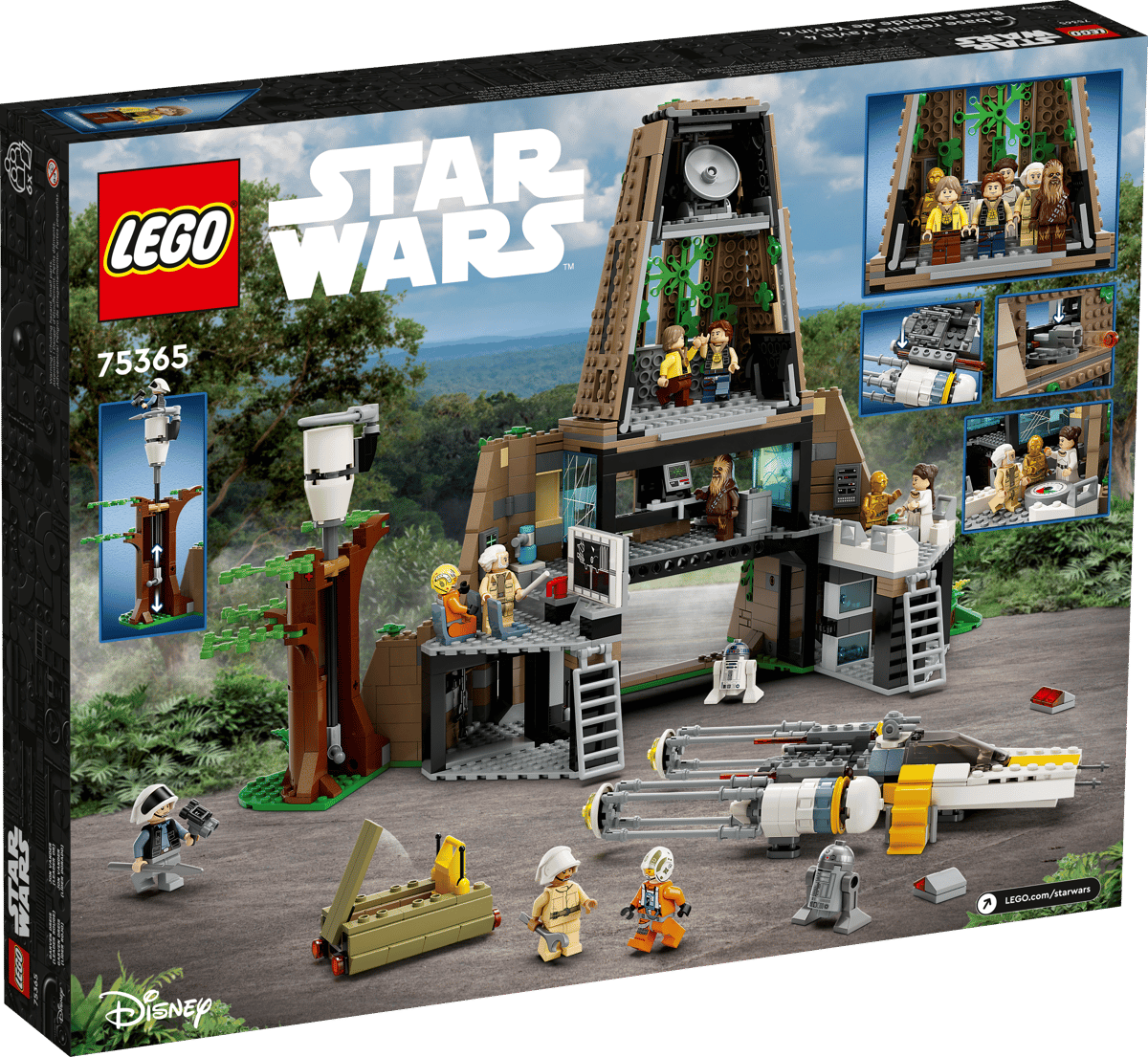 LEGO Star Wars Rebellenbasis op Yavin 4 - 75365